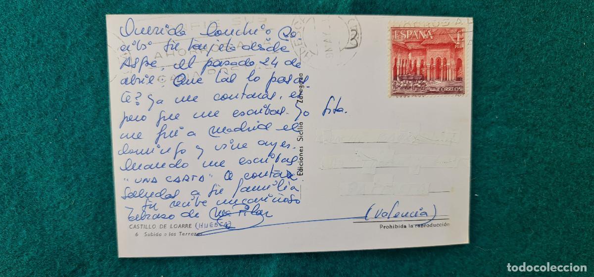 Postales: POSTAL HUESCA - CASTILLO DE LOARRE - RW - Foto 2