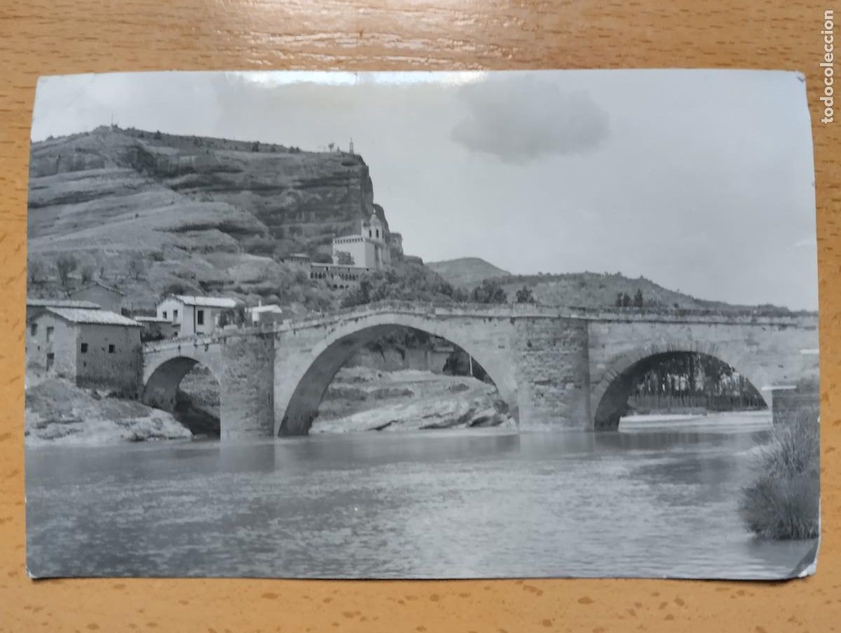 Postales: HUESCA GRAUS PUENTE ROMANO. ED. PARIS - Foto 1