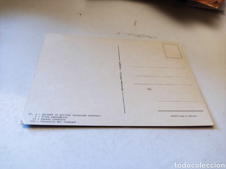 Postales: Postal Sallent de gallego - Foto 2