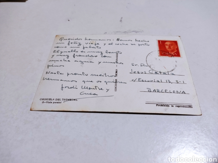 Postales: Postal Orihuela del Tremedal - Foto 2