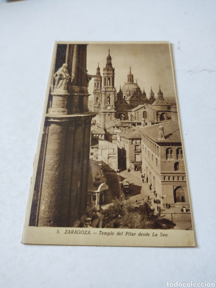 Postales: Postal antigua Zaragoza - Foto 1