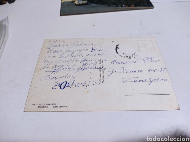 Postales: Postal biescas - Foto 2