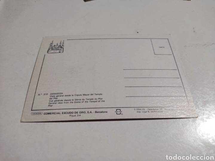 Postales: Postal Zaragoza - Foto 2