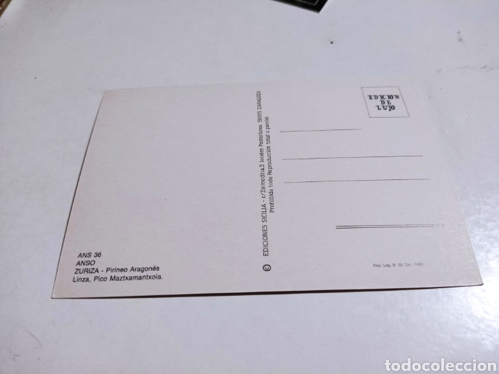 Postales: Postal Anso zuriza - Foto 2