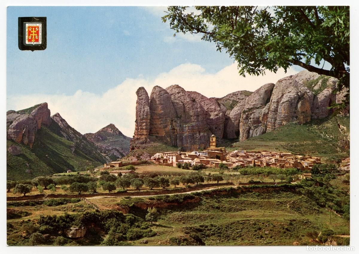 Postkarten: em02262 Aguero Vista General Al Fondo Los Mallos 1965 Fisa N&ordm;1670 sc