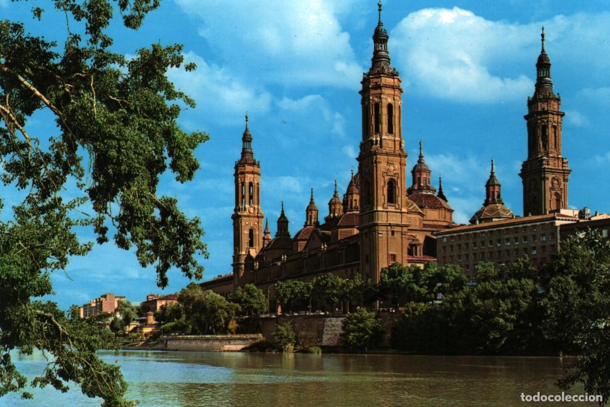 Postales: Zaragoza R&iacute;o Ebro sin circular - Foto 1