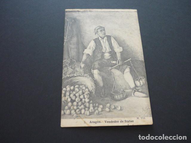 Postales: ARAGON VENDEDOR DE FRUTAS - Foto 1