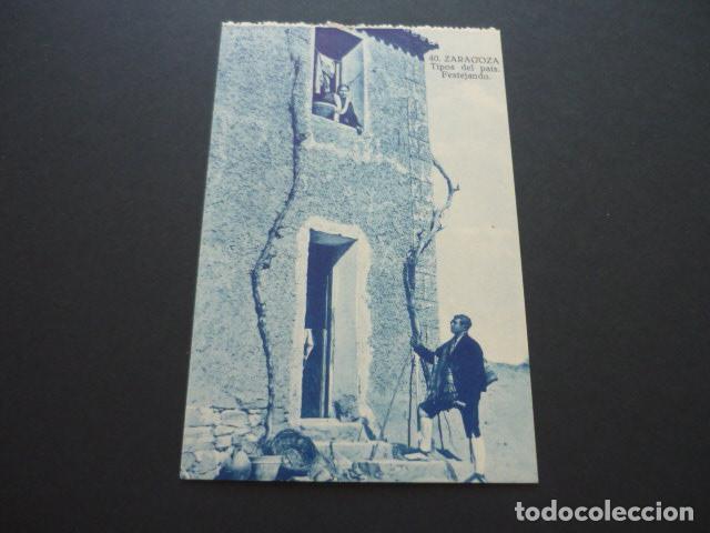 Postales: ZARAGOZA TIPOS DEL PAIS FESTEJANDO - Foto 1