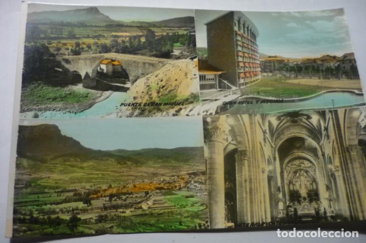 Postales: postal jaca dif.aspectos coloreada cm - Foto 1