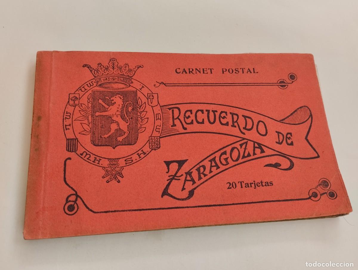 Postales: Carnet Postal Recuerdo de Zaragoza - Foto 1