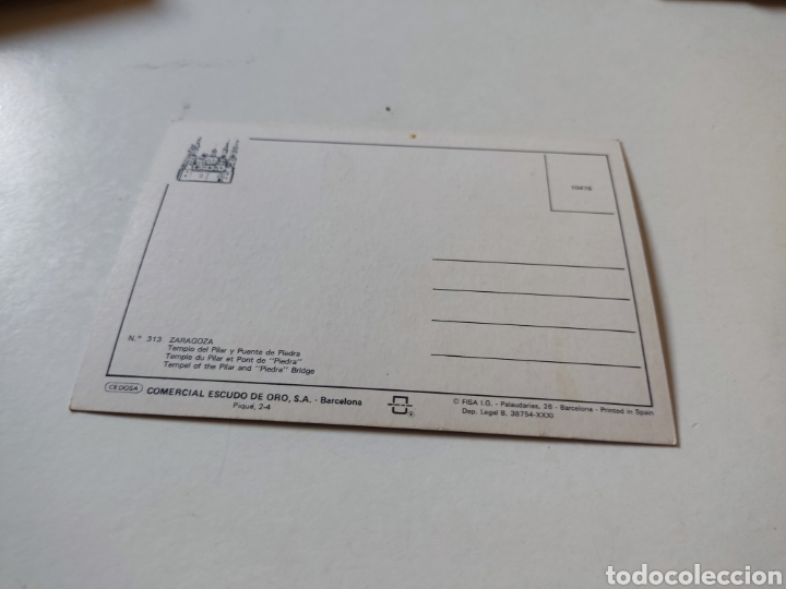 Postales: Postal Zaragoza - Foto 2