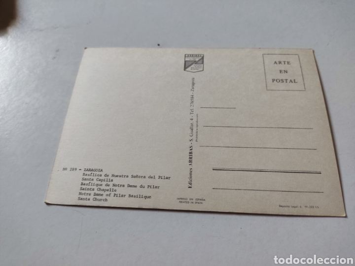 Postales: Postal Zaragoza - Foto 2