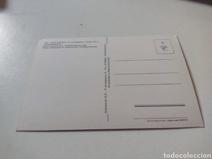 Postales: Postal Zaragoza - Foto 2