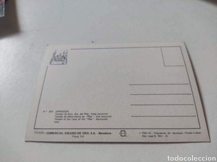 Postales: Postal Zaragoza - Foto 2