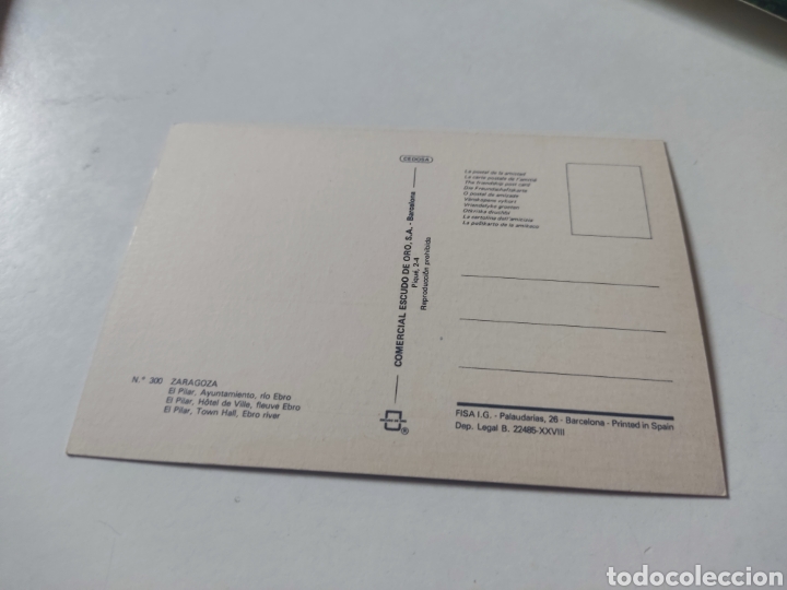 Postales: Postal Zaragoza - Foto 2
