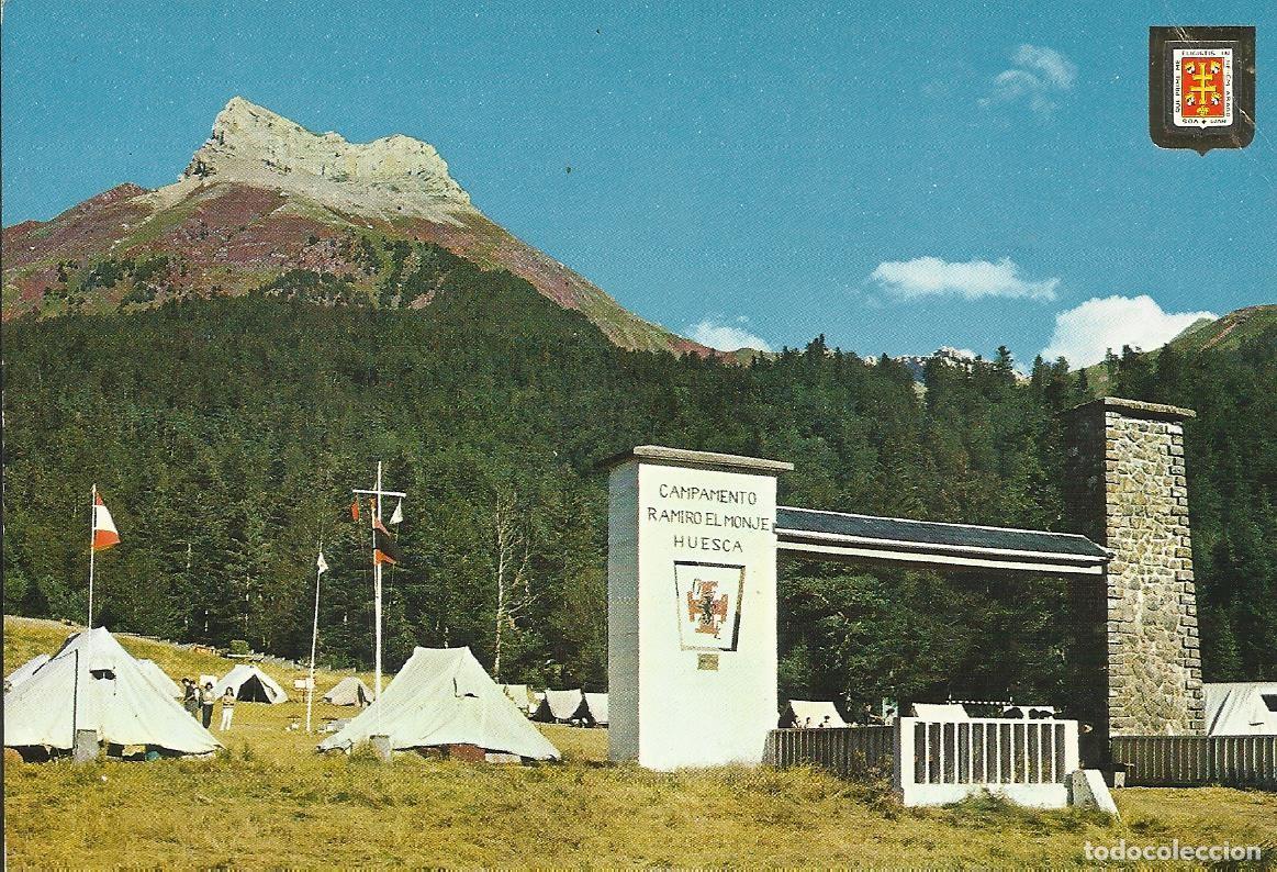 Cartes Postales: Pirineo Aragon&eacute;s. Hecho. Selva de Oza. Escudo de Oro. 10x15 cm. 1960. Postal.