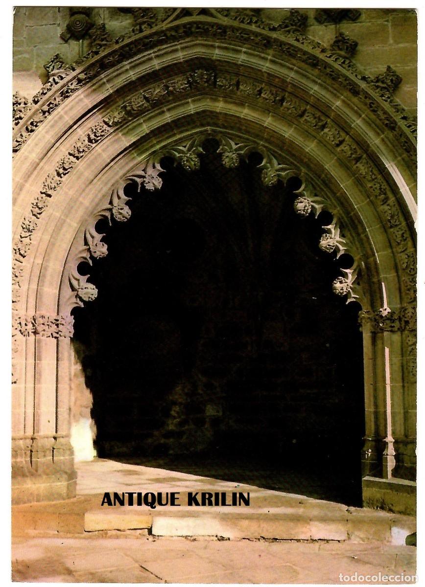 Postkarten: SAN JUAN DE LA PE&Ntilde;A N&ordm; 2027 PORTICO CLAUSTRO VIEJO / EDICIONES ARRIBAS / SIN CIRCULAR
