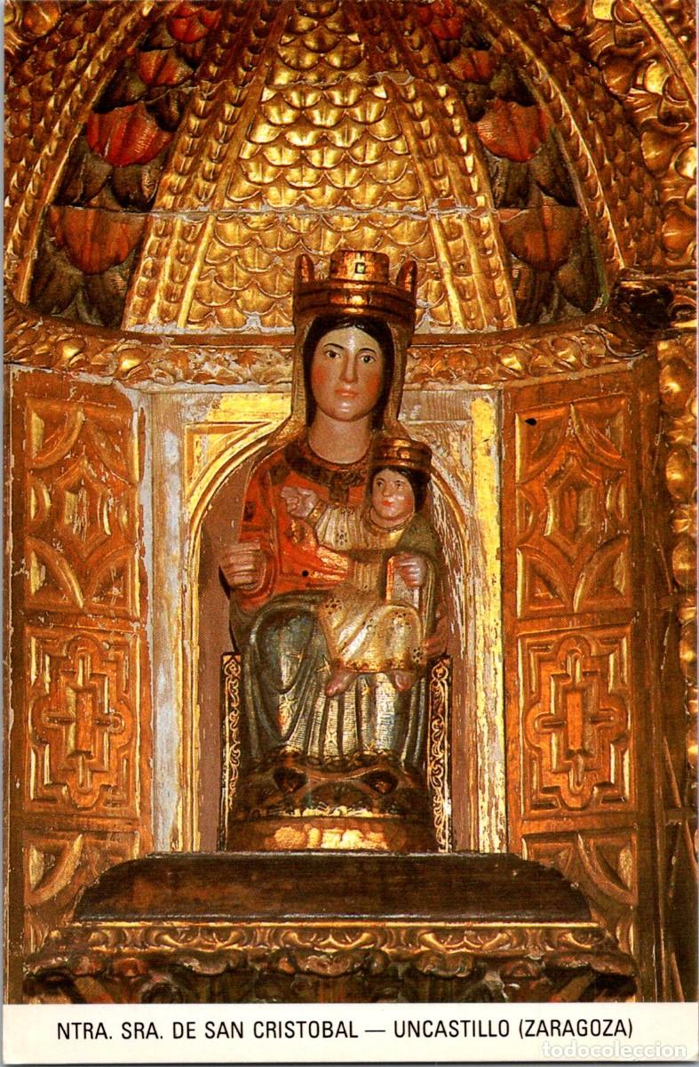 Postkarten: Uncastillo - Ntra. Sra. de San Crist&oacute;bal - Edisur - 151x100mm