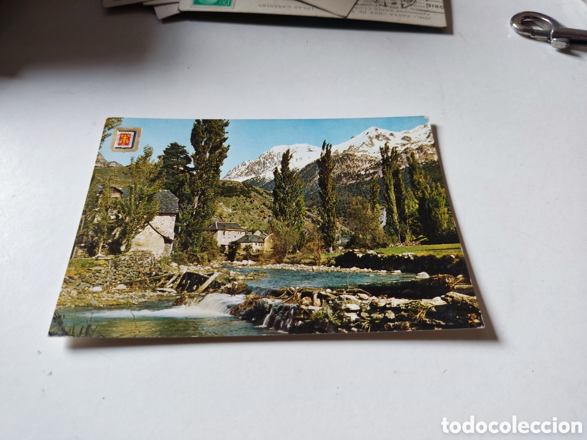 Postales: Postal Sallent de Gallego - Foto 1