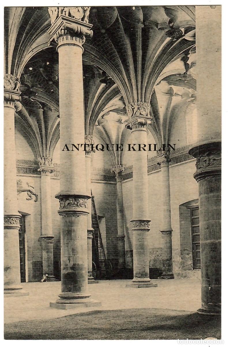 Postales: ZARAGOZA / INTERIOR DE LA LONJA / SIN CIRCULAR - Foto 1