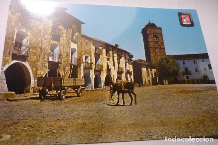 Postales: POSTAL AINSA PL.MAYOR IGLESIA CM