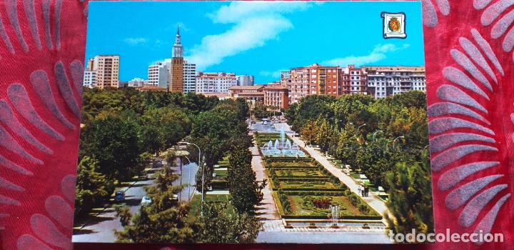 Cartes Postales: ZARAGOZA-RV-150X105mm-N&ordm;12.144-PARQUE GENERAL PRIMO DE RIVERA
