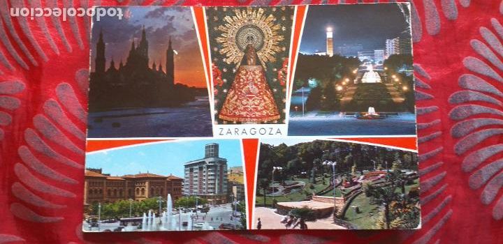 Postkarten: ZARAGOZA-RV-150X105mm-CIRCULADA-N&ordm;111-BELLEZAS DE LA CIUDAD