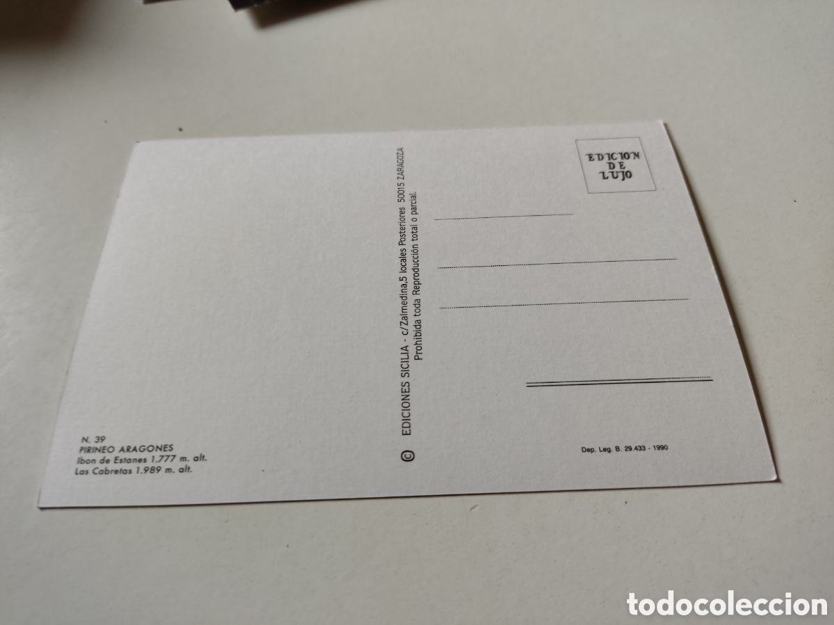 Postales: Postal ibon de estanes - Foto 2