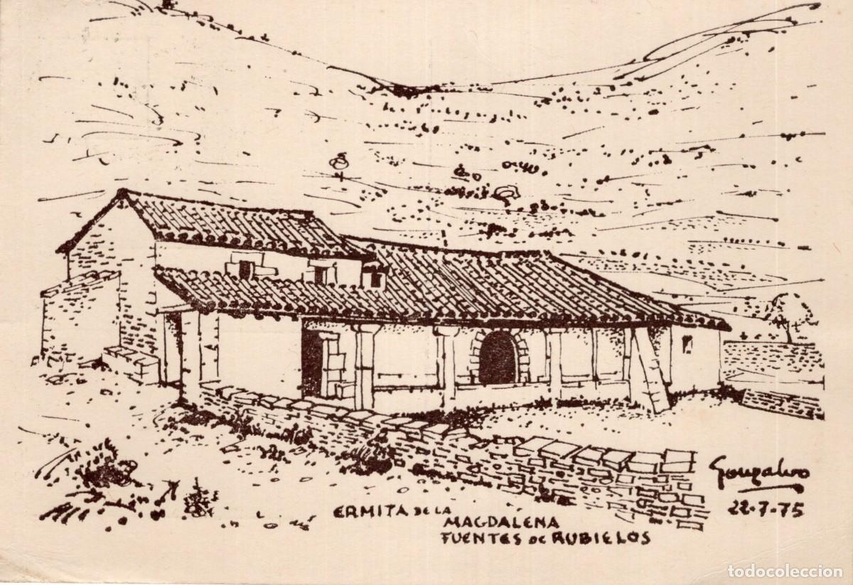 Postales: FUENTES DE RUBIELOS. ERMITA DE LA MAGDALENA - Foto 1