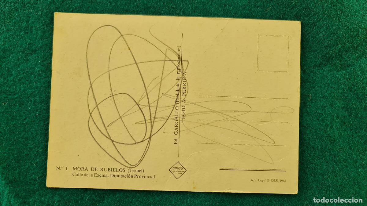Postales: POSTAL MORA DE RUBIELOS (1968) TERUEL - Foto 2