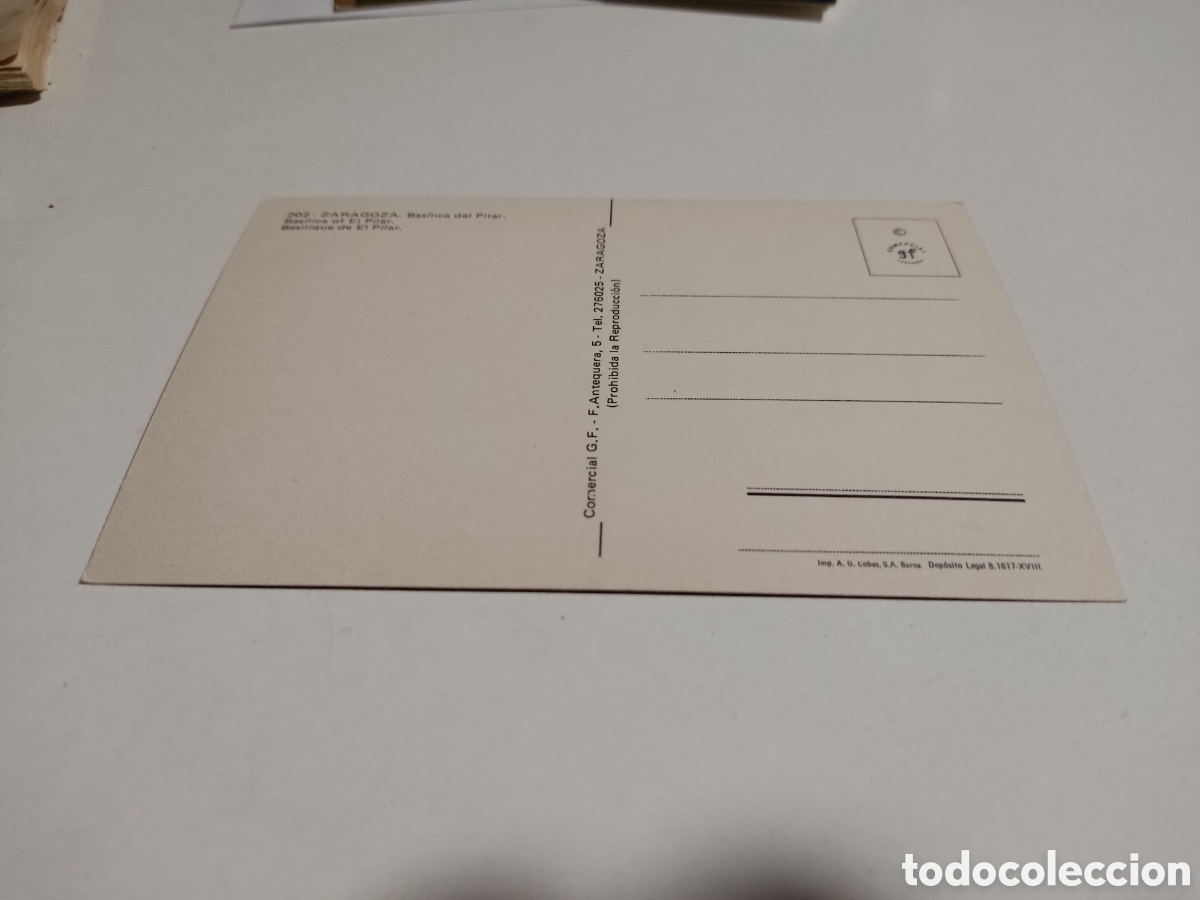 Postales: Postal Zaragoza - Foto 2