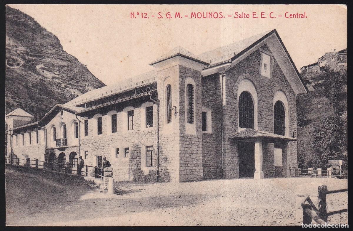 Postales: Molinos. *Salto E.E.C. - Central* Nueva. - Foto 1