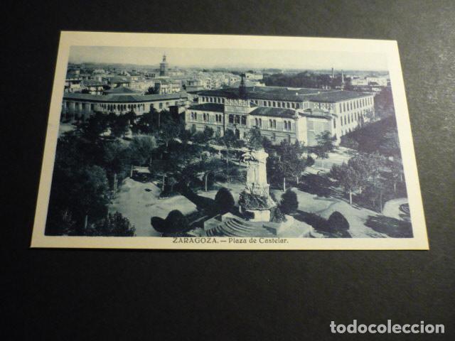 Postales: ZARAGOZA PLAZA DE CASTELAR - Foto 1