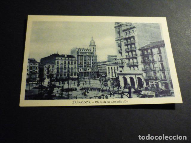 Postales: ZARAGOZA PLAZA DE LA CONSTITUCION - Foto 1