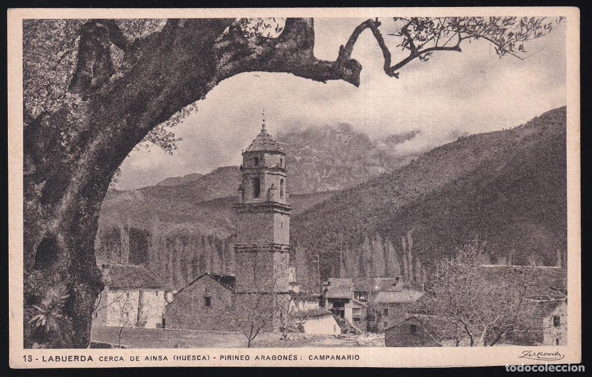 Postales: Labuerda. *Campanario* Nueva. - Foto 1