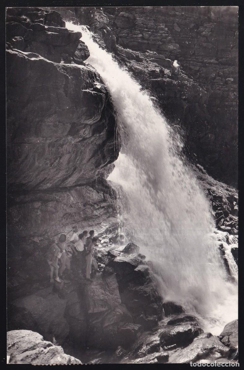 Postales: P. N. Ordesa. *Cascada Cola de Caballo* Circulada 1961.