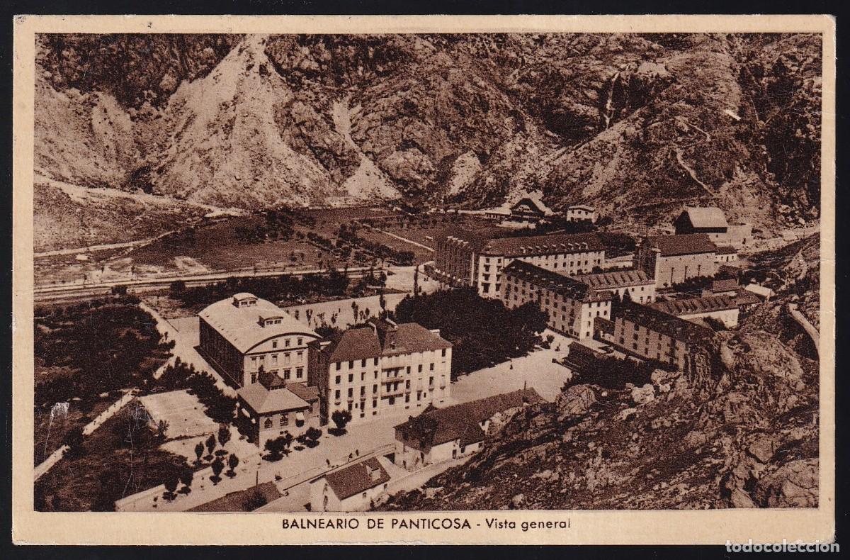 Postales: Balneario de Panticosa. *Vista general* Circulada 1943.