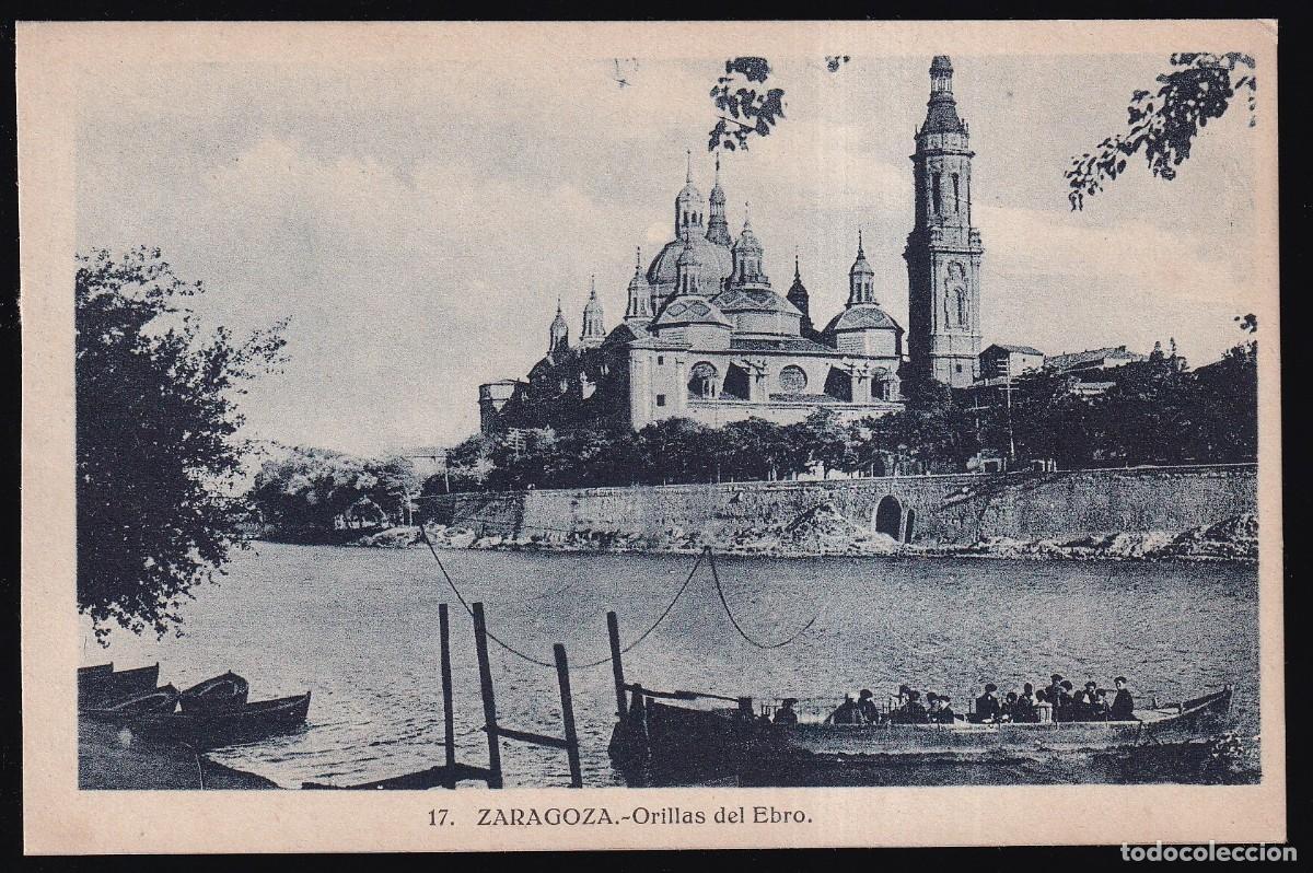 Postales: Zaragoza. *Orillas del Ebro* Nueva. - Foto 1