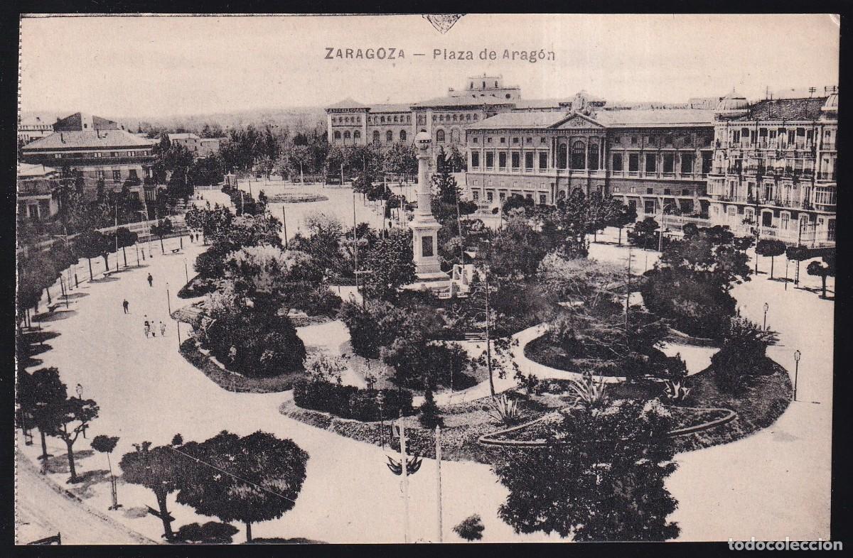 Postales: Zaragoza. *Plaza de Arag&oacute;n* Nueva. - Foto 1