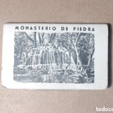 Postales: ACORDEON POSTALES MONASTERIO DE PIEDRA - ZARAGOZA - AÑOS 50 - 12 POSTALES