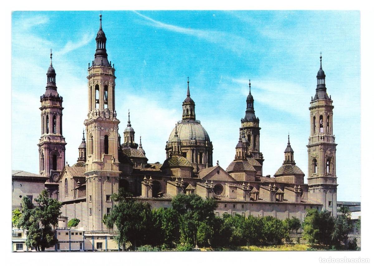 Postales: ESPA&Ntilde;A &bull; ZARAGOZA &bull; BASILICA DEL PILAR - Foto 1