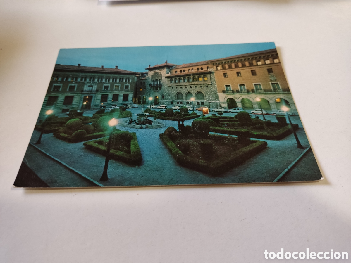 Postales: Postal Teruel plaza general Varela - Foto 1