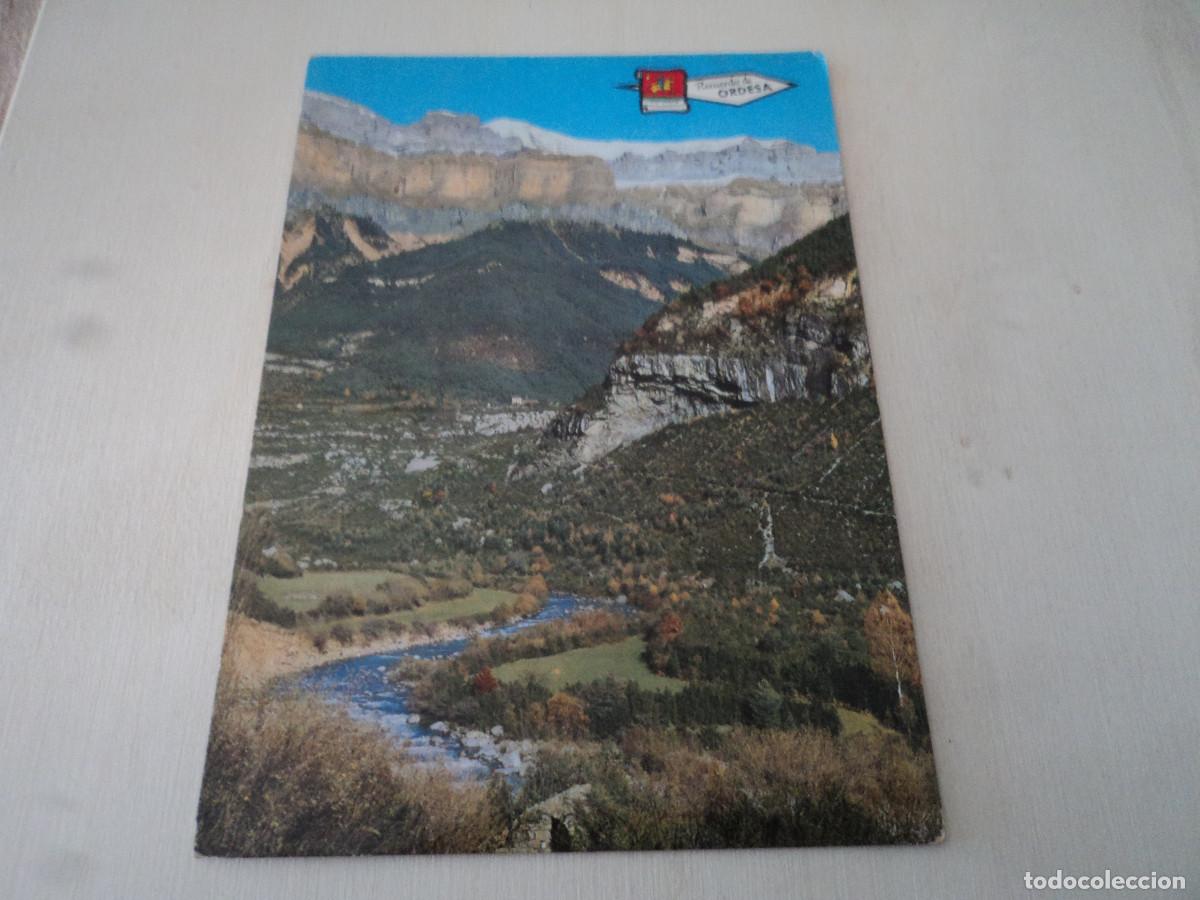 Postkarten: valle de ordesa vista parcial, ed. pergamino