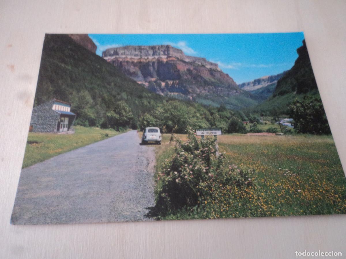 Postkarten: 22 ordesa, entrada al valle, ed. sicilia, circulada