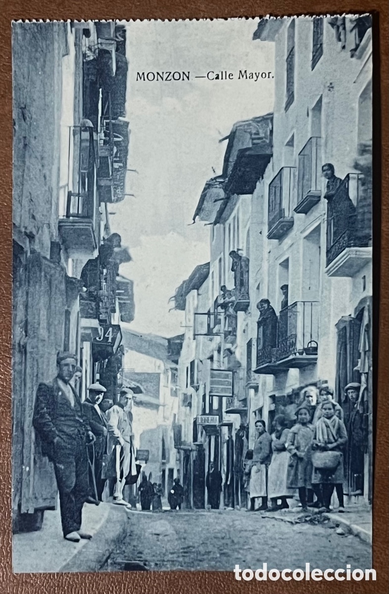 Postales: POSTAL, MONZON. CALLE MAYOR. sin circular - Foto 1