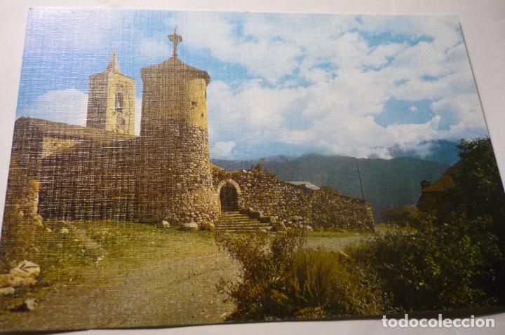 Postcards: postal vall d&acute;aneu.-tore romanica y parroquia