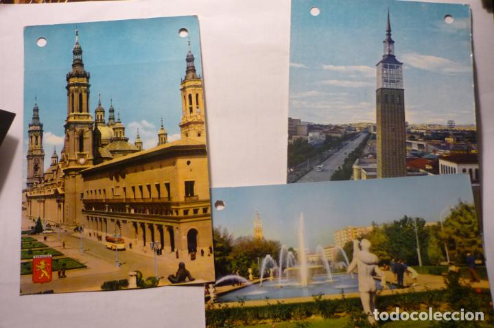 Postales: lote postales zaragoza escritas - Foto 1