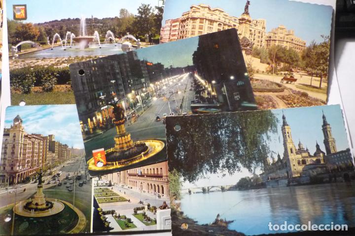 Postales: lote postales zaragoza escritas - Foto 1