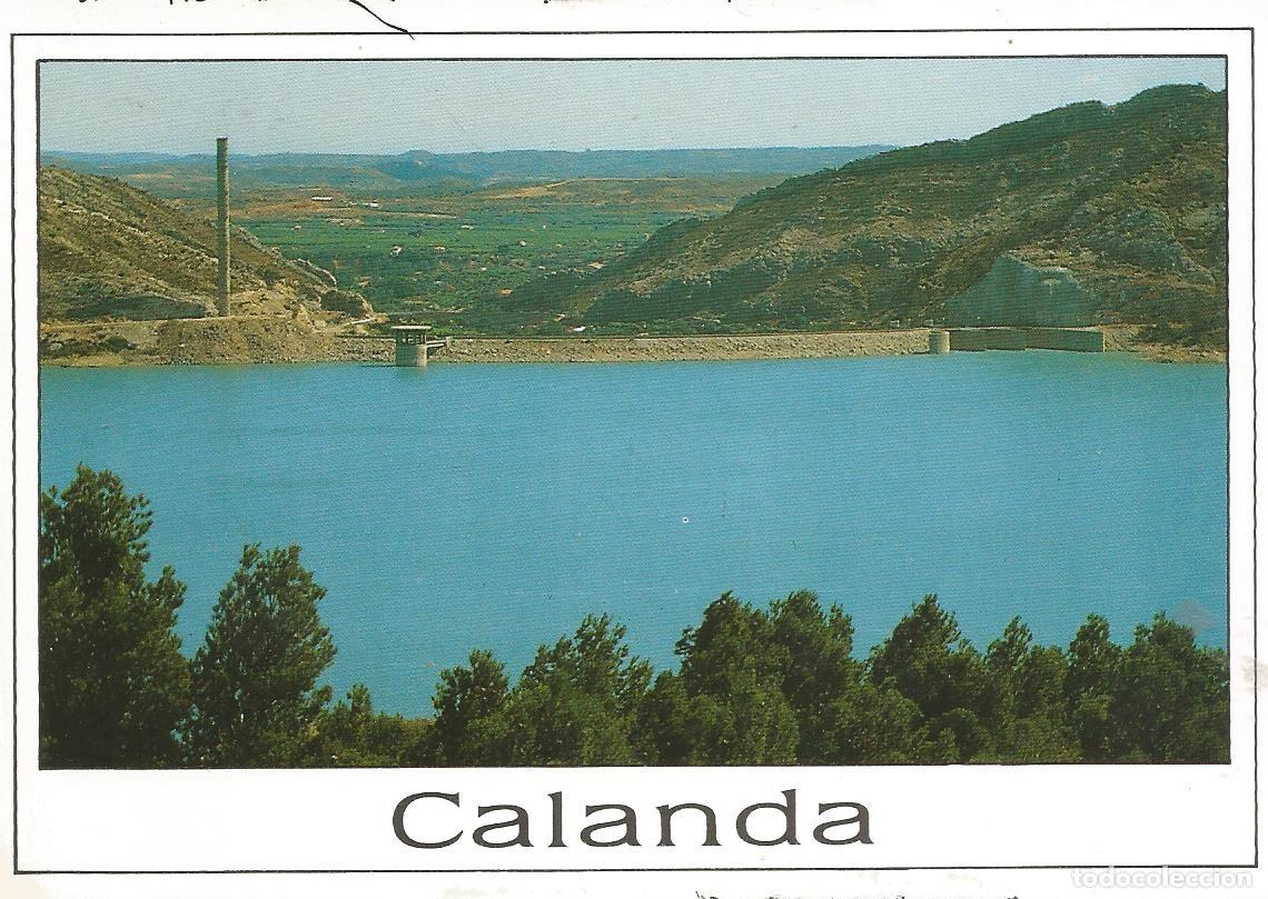 Postales: [POSTAL] Pantano. Calanda (Teruel) (sin circular) - Foto 1