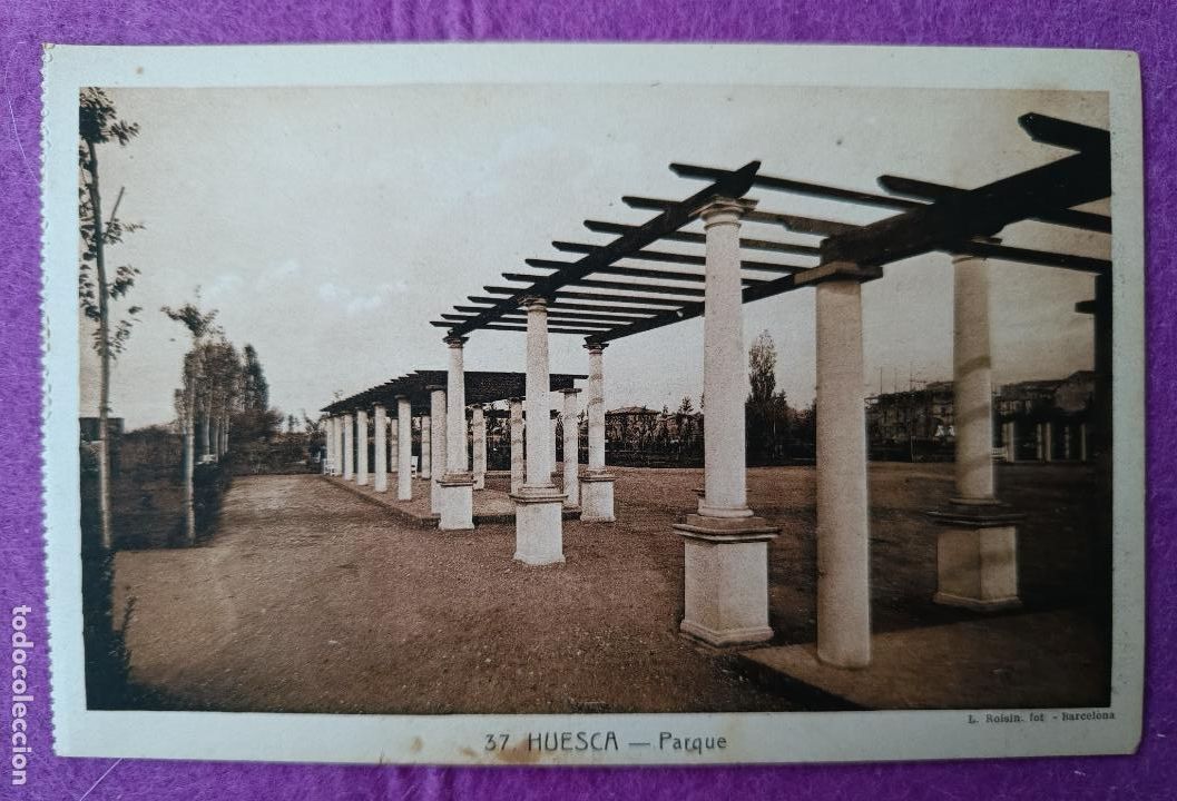 Postales: POSTAL HUESCA ARAGON PARQUE P323 - Foto 1